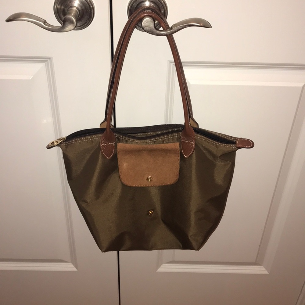 Brown Longchamp purse